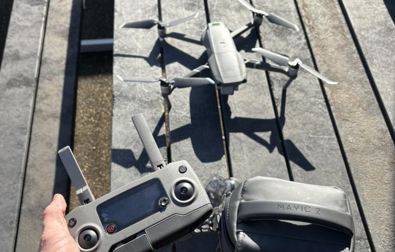 Forside til Droneoperatør i Midtjylland og Vestjylland: AT Marketing filmer nu fra luften